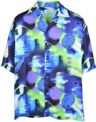 AMBUSH Printed Shirt - Blue/Green