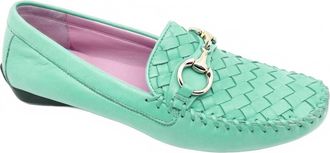 Robert Zur Womens Perlata Loafer In Mint True Glove