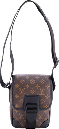 Louis Vuitton Archy Messenger Bag Macassar Monogram Canvas Pm (Authentic Pre- Loved)