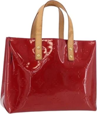 Louis Vuitton Pre-owned Handbags, female, Red, Size: ONE SIZE Pre-owned Patent Leather Hand Bag