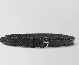 Giorgio Armani woven leather belt