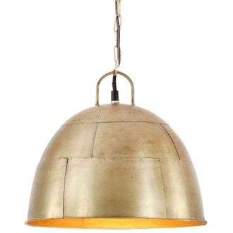 vidaXL Lampada Industriale Vintage 25 W Ottone Rotonda 31 cm E27 vidaXL