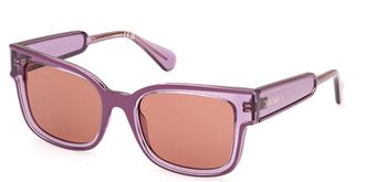 Max & Co. MO0098 81E Womens Sunglasses Purple Size 53
