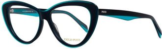 Emilio Pucci Blue Plastic Glasses Womens (Frames)
