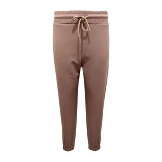 Hinnominate Slim-fit Trousers, male, Brown, Size: XS Hnw1191 Tortora WO Tech Trousers