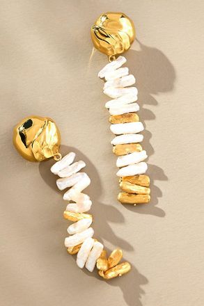 Joanna Laura Constantine Orb Pearl Dangle Earrings