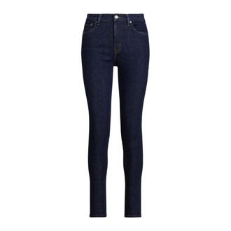 Ralph Lauren Jeans Skinny a Vita Alta alla Caviglia - - Jeans - Donna - Blu - 4XS