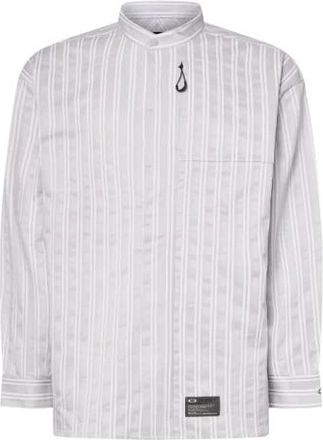 Oakley FGL Fuel Shirt - Heren - Casual Overhemden - Wit - S - Polyester - Overhemden