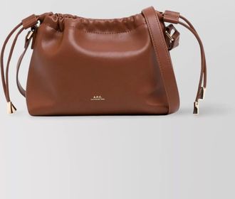 A.P.C. ninon small faux leather crossbody bag