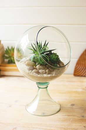 Kalalou Round Glass Store Display