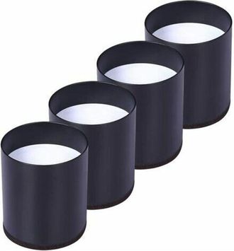 OEM Juego De 4 Elevadores De Patas De Cama De Acero Al Carbono, 5 Cm De Altura - Capacidad De Carga 4500 Kg - Para Muebles Pesados - F&aacute;cil Instalaci&oacute;n Con
