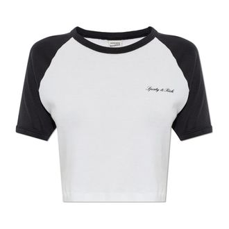 Sporty & Rich Dames, Tops, Wit, Maat: XS