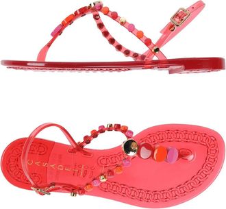 Casadei jelly sandals clearance