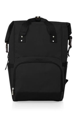 Picnic Time On The Go Roll-Top Cooler Backpack in Black at Nordstrom Rack