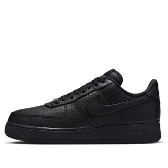 Nike Air Force 1 Low SP Triple Black Perforated HF8189-001