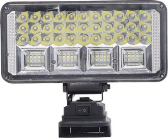 OEM Luz De Trabajo Led De 6000 Lm Con Bater&iacute;a De Litio, Foco Led Inal&aacute;mbrico Port&aacute;til Con Carcasa De Aleaci&oacute;n De Aluminio Para Bl1430 14,4 V-18 V