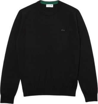 Lacoste Pullover - Heren - Ronde hals truien - Zwart - S - Truien & Vesten
