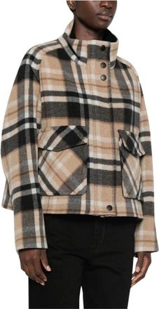 Pinko Light Jassen - Dames - Zomerjassen - Beige - XS - Jassen