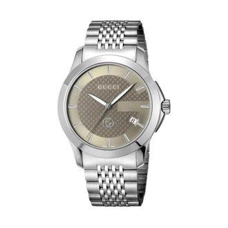 Gucci G-Timeless Horloge - Heren - Horloges - Grijs - ONE Size - Accessoires