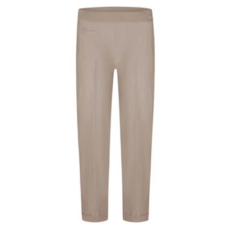 Cambio Cambio, Straight Trousers, female, Brown, Size: XL KIM Trousers