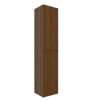 Saniclass Holz Atelier Hoge kast - 180x38x38cm - 2 deuren - Walnut pure