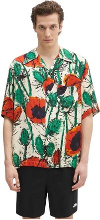 Wales Bonner Highlife Bowling Shirt - Heren - Korte mouwen Overhemden - Veelkleurig - L - Overhemden