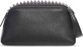 Christian Louboutin Funky Calfskin And Studded Clutch