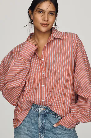 Sunday In Brooklyn Batwing Buttondown Shirt
