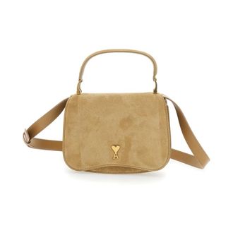 Ami Handbags, female, Beige, Size: ONE SIZE Top Handle Paris Paris Bag