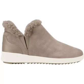 Olukai Womens Kamau Ankle Boot In Taupe Grey/taupe Grey
