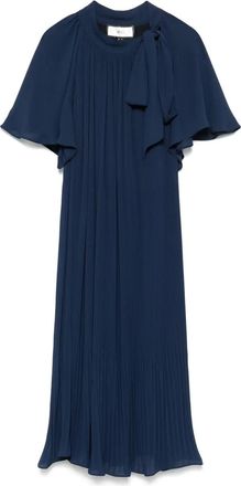 Nissa Abito midi pliss&eacute; - Blu