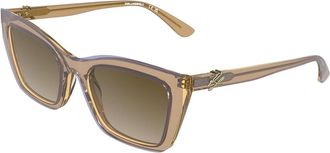 Karl Lagerfeld KL6245S 206 Womens Sunglasses Brown Size 53