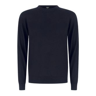 Ermenegildo Zegna 15milmil 15 Trophy Wool Crewneck - Knitwear - Hombre - Azul - M