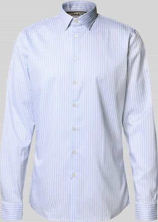 Jake*s Slim Fit Businesshemd mit extra langem Arm in Hellblau, Gr&ouml;&szlig;e 37/38