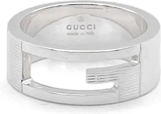 Gucci Silver Silver 925 Band Ring (Pre-Owned)