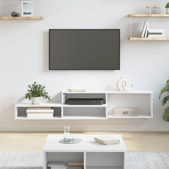 vidaXL vidaXL SupportoperTVaparete 150x25x28,5cm Legno multistrato
