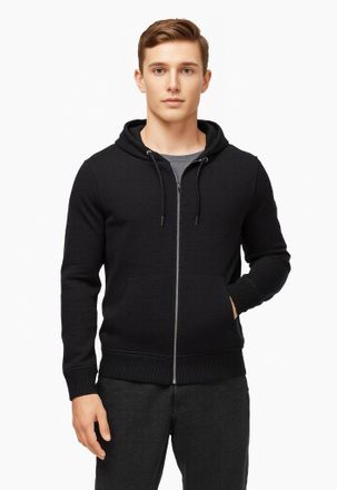 Indicode Kapuzensweatjacke INDICODE INPonto, Herren, Gr. XXL, schwarz, Sweatware, Obermaterial: 60% Baumwolle, 40% Polyester, unifarben, regular fit normal, oh