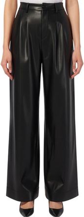 Cami NYC Andorra High Waist Faux Leather Pants in Black at Nordstrom, Size 10