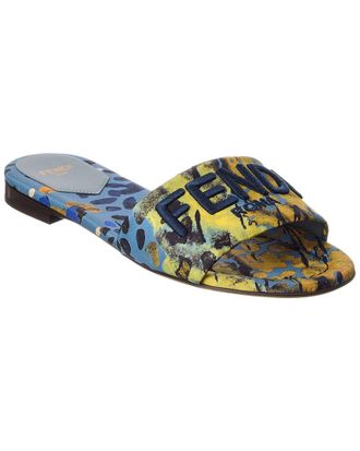 Fendi Fendi Sunshine Silk Sandal