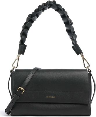 Coccinelle Boheme Small - Dames - Handtassen - Zwart - ONE Size - Leer - Tassen