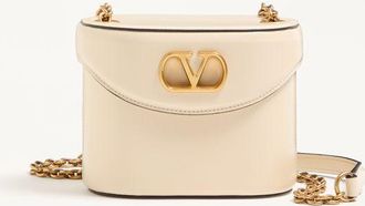Valentino Garavani Valentino Garavani Vain Vanity Bag In Shiny Calfskin Wo