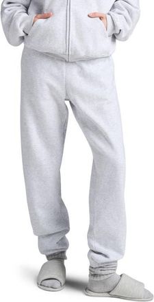 SKIMS Cotton Fleece Blend Classic Joggers in Light Heather Grey at Nordstrom, Size X-Large