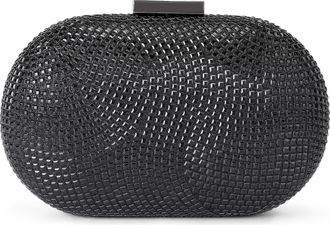 Carvela Womens Pietra Hard Clutch Bag - Black - One Size