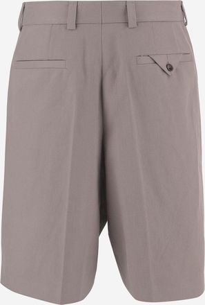 HUGO BOSS Mens Shorts Hemp-Blend Beige