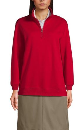 Lands End Adult Quarter Zip Sweatshirt in Red at Nordstrom, Size Xx-Small