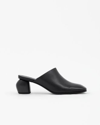 Mi-Mai Junya Low Heeled Clog Mules in Black at Nordstrom, Size 10