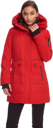 Alpine North KOOTNEY WOMENS VEGAN DOWN (RECYCLED) MID-LENGTH PARKA