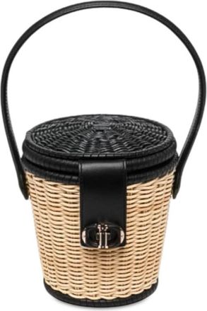 Dior Pre-owned Dior Wicker CD Bucket Bag Ladies 0515GJT71I7WSG3N
