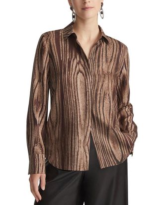 Lafayette 148 New York Scottie Blouse