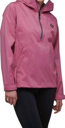 Black Diamond Stormline Stretch Anorak Jacket In Dyno Pink